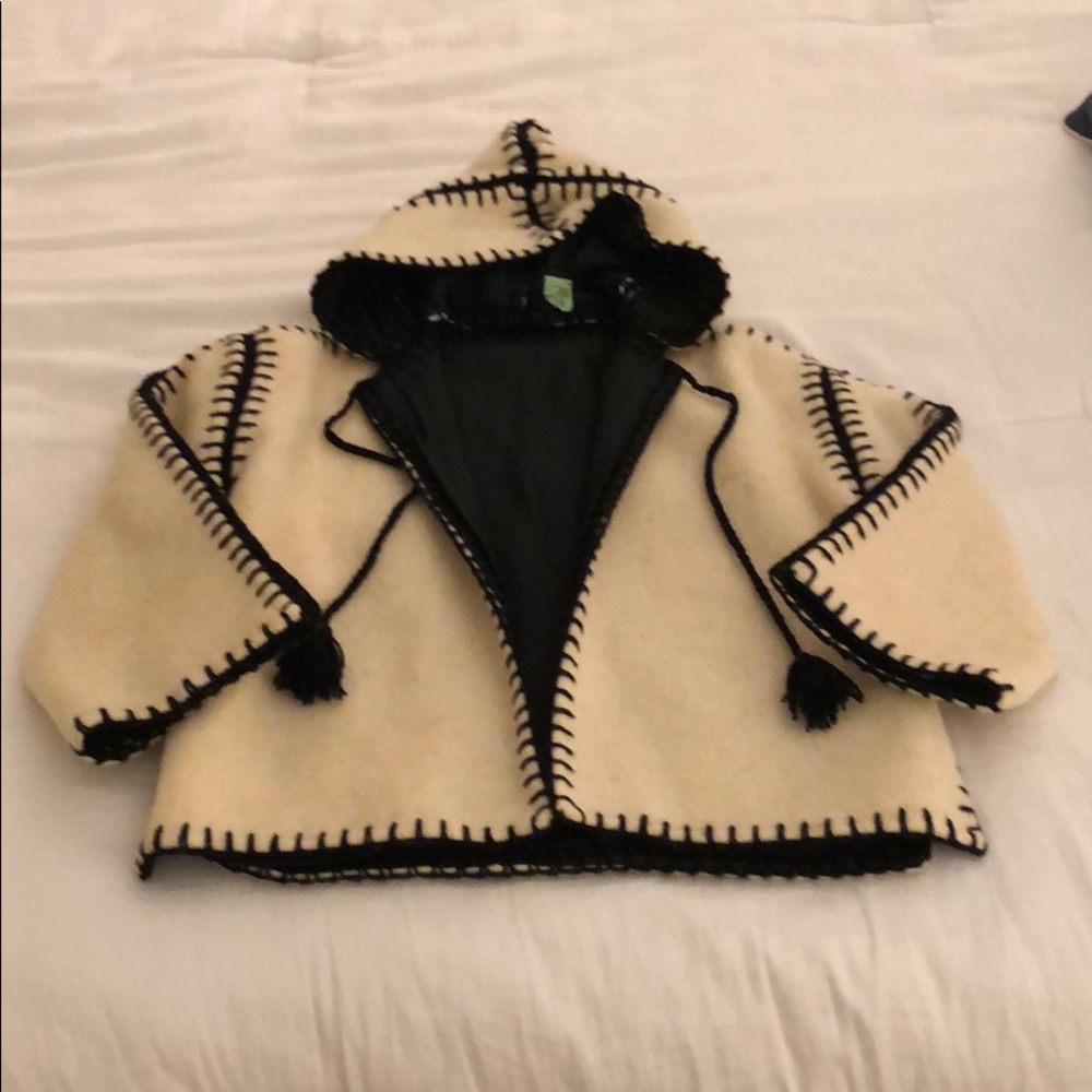 Vintage Wool Coat from Peru